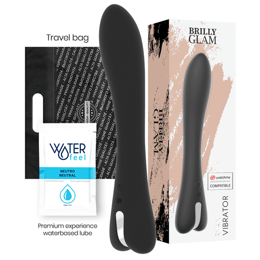 BRILLY GLAM - RYAN VIBRATOR WATCHME WIRELESS TECHNOLOGY COMPATIBLE - Kink&Play