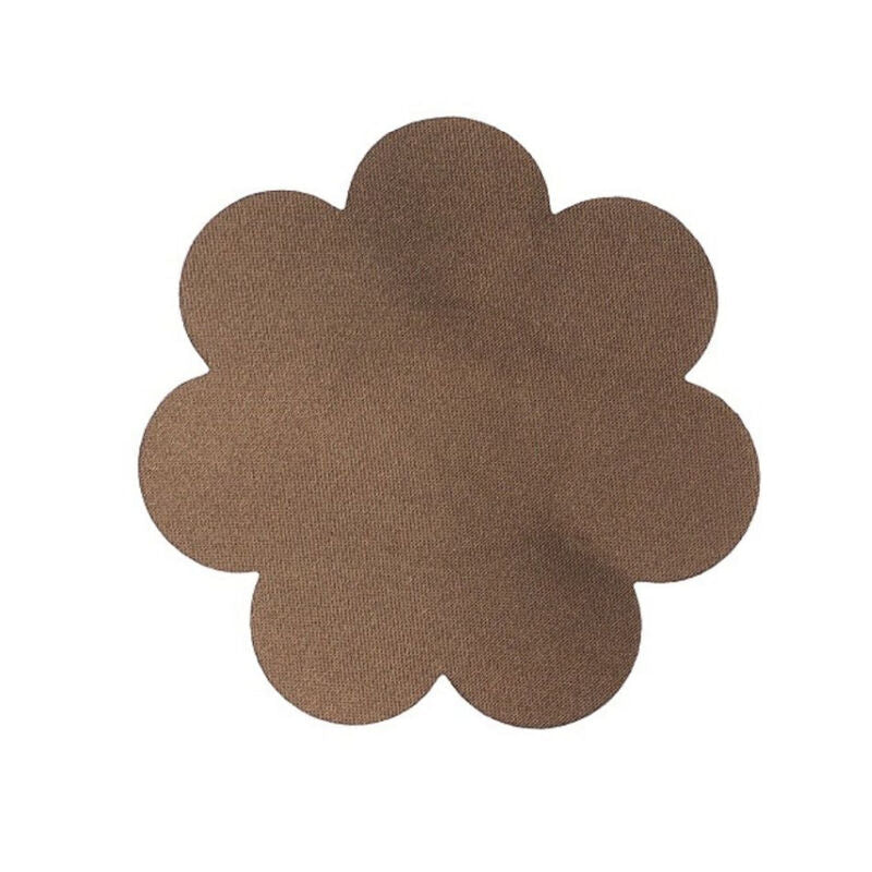 BYE - BRA - BODY TAPE 5 M X 6.5 CM + 3 PAIRS OF NIPPLE COVERS BROWN - Kink&Play