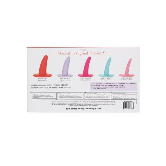 CALEXOTICS - 5PC WEARABLE DILATOR SET - Kink&Play