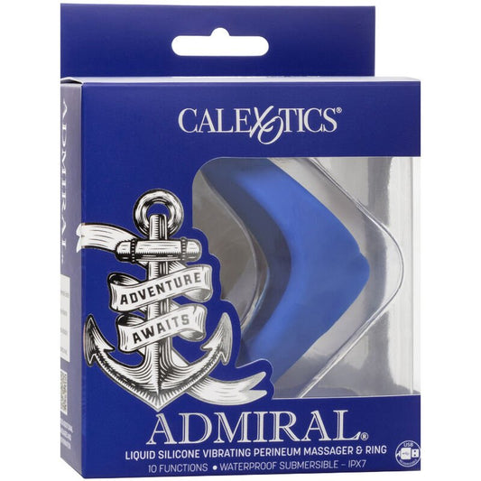 CALEXOTICS - ADMIRAL PERINEUM MASSAGER BLUE - Kink&Play