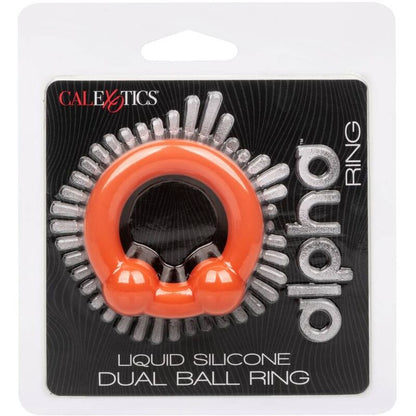 CALEXOTICS - ALPHA DUAL BALL RING ORANGE - Kink&Play