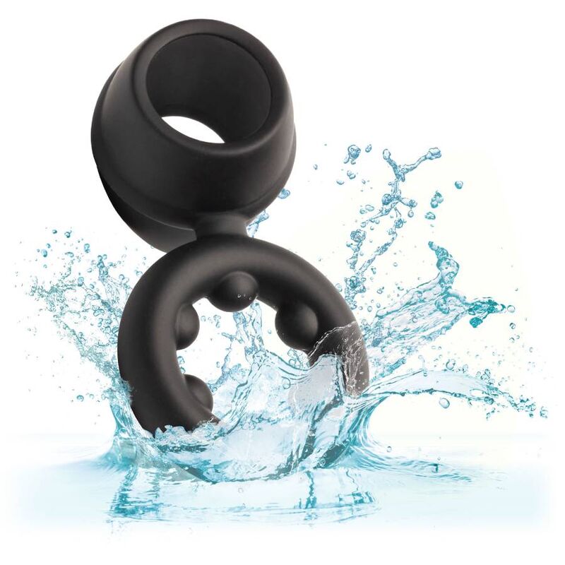 CALEXOTICS - ALPHA DUAL MAGNUM RING BLACK - Kink&Play