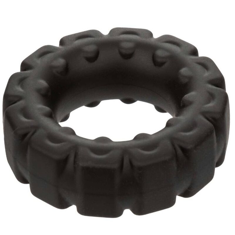 CALEXOTICS - ALPHA PROLONG TREAD RING BLACK - Kink&Play