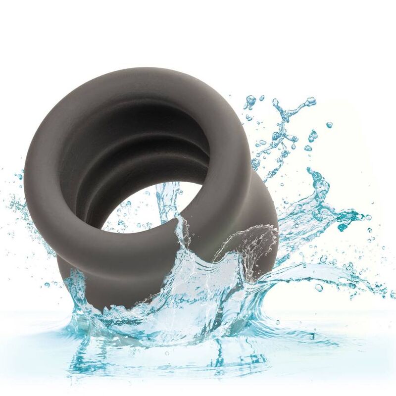 CALEXOTICS - ALPHA SCROTUM STRETCHING RING BLACK - Kink&Play