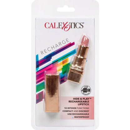 CALEXOTICS - BALA RECHARGEABLE LIPSTICK HIDE & PLAY SOFT PINK - Kink&Play