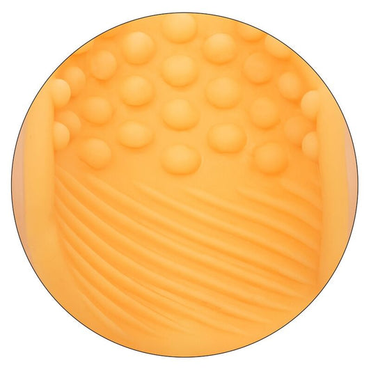 CALEXOTICS - BEADED GRIP MASTURBATOR ORANGE - Kink&Play
