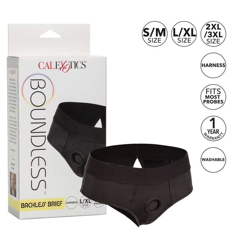 CALEXOTICS - BOUNDLESS BACKLESS BRIEF L/XL - Kink&Play