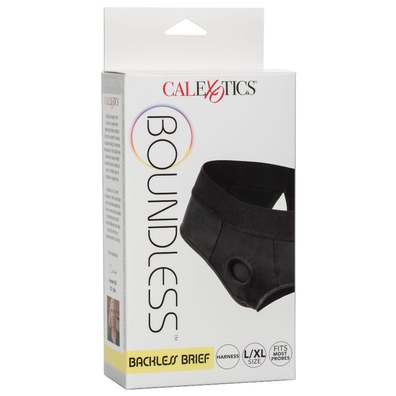 CALEXOTICS - BOUNDLESS BACKLESS BRIEF L/XL - Kink&Play