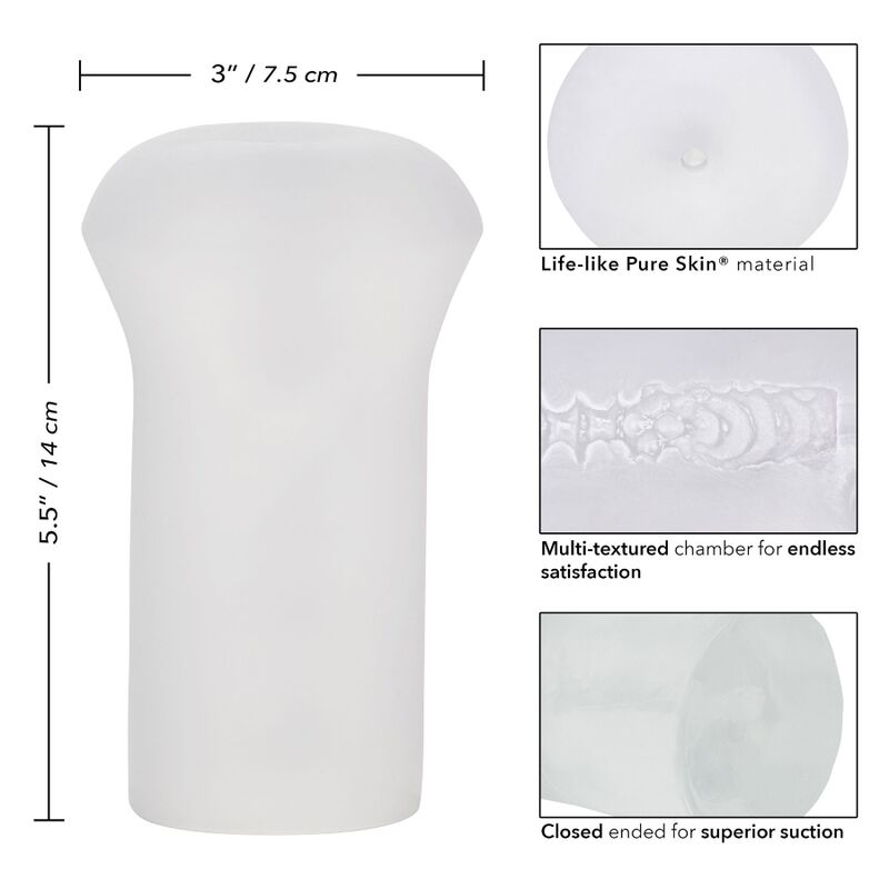 CALEXOTICS - BOUNDLESS STROKER TRANSPARENT - Kink&Play