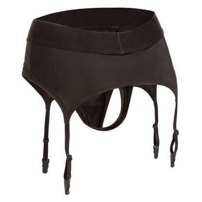 CALEXOTICS - BOUNDLESS THONG WITH GARTER L/XL - Kink&Play