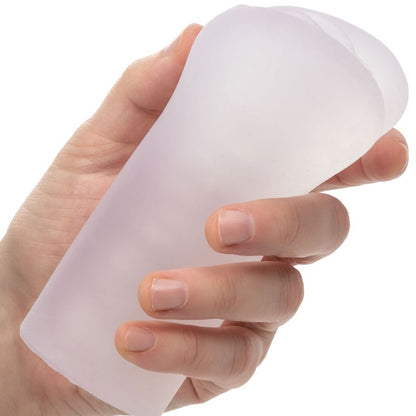 CALEXOTICS - BOUNDLESS VULVA STROKER TRANSPARENT - Kink&Play
