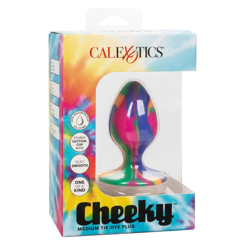 CALEXOTICS - CHEEKY MEDIUM TIE - DYE PLUG ANAL - Kink&Play