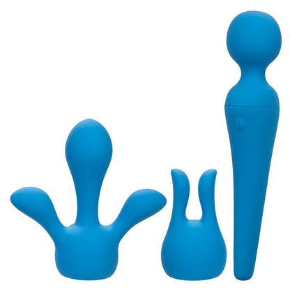 CALEXOTICS - COUTURE KIT VIBRATOR WAND 10 VIBRATIONS BLUE - Kink&Play
