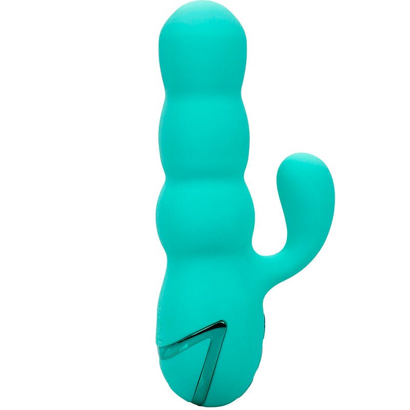 CALEXOTICS - DEL MAR DIVA VIBRATOR RABBIR AQUA GREEN BY CALIFORNIA DREAMING - Kink&Play