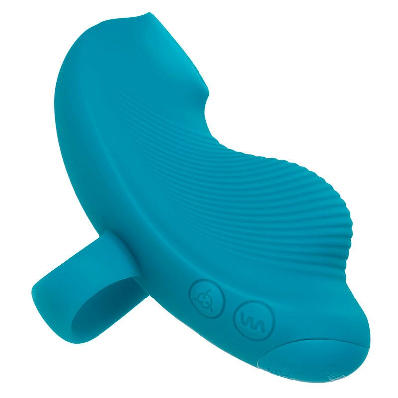 CALEXOTICS - ENVY HANDHELD ROLLING BALL MASSAGER 7 VIBRATIONS BLUE - Kink&Play