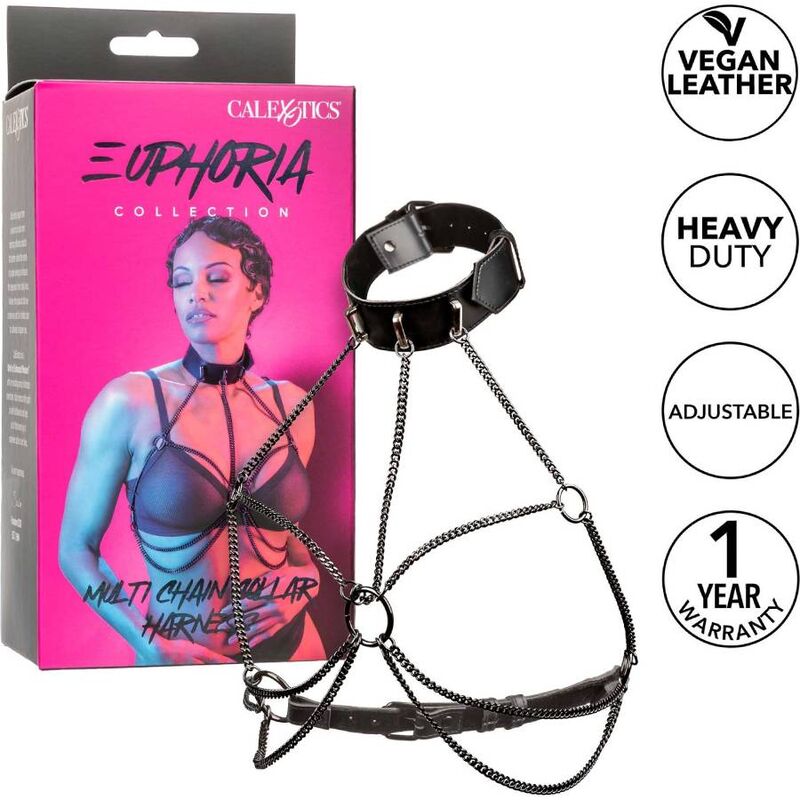 CALEXOTICS - EUPHORIA MULTI CHAIN COLLAR HARNESS - Kink&Play