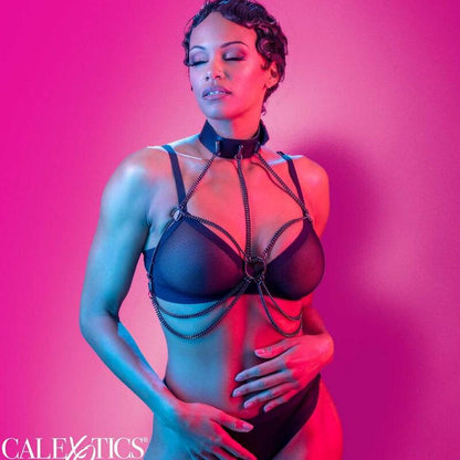 CALEXOTICS - EUPHORIA MULTI CHAIN COLLAR HARNESS - Kink&Play