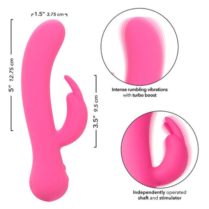 CALEXOTICS - FIRST TIME VIBRATOR RABBIT RECHARGEABLE PINK - Kink&Play