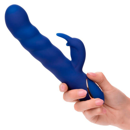 CALEXOTICS - JACK RABBIT VIBRATOR WAVE MOTION BLUE - Kink&Play