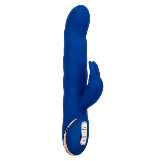 CALEXOTICS - JACK RABBIT VIBRATOR WAVE MOTION BLUE - Kink&Play