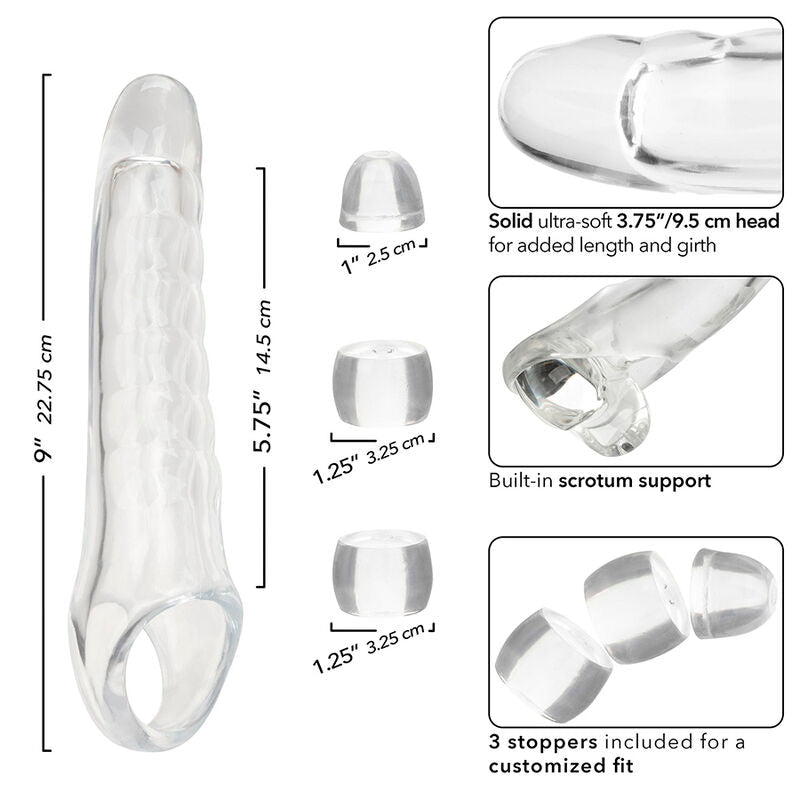 CALEXOTICS - MAXX PENIS EXTENDER ADJUSTABLE CLEAR - Kink&Play