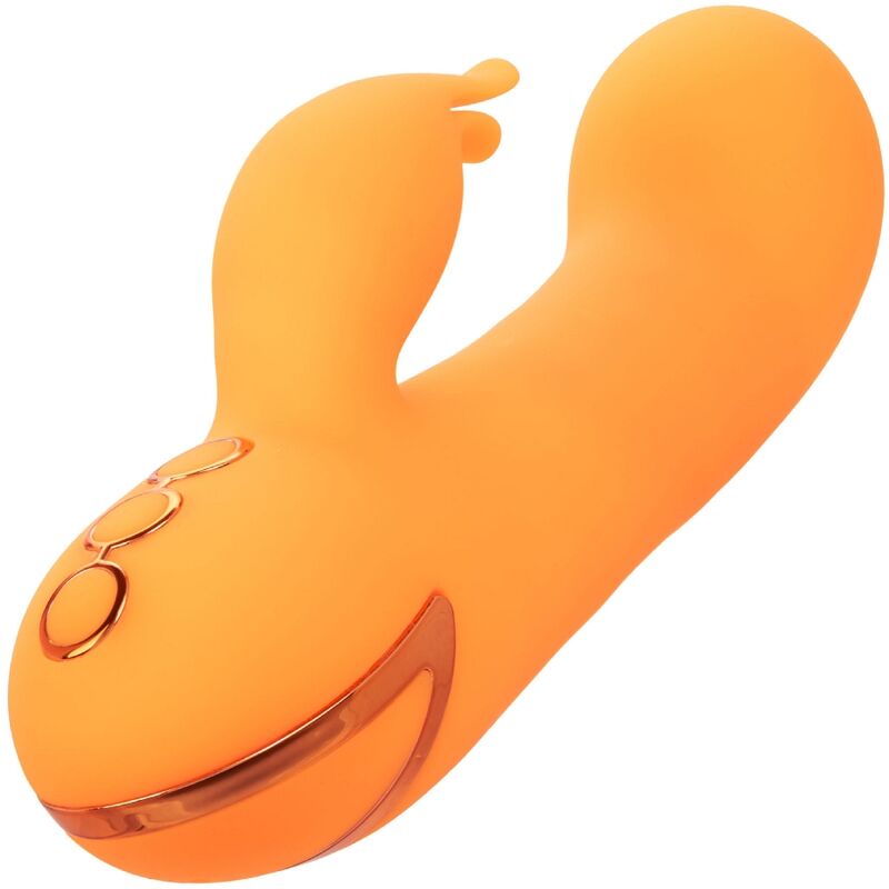 CALEXOTICS - MONTECITO MUSE VIBRATOR RABBIT ORANGE BY CALIFORNIA DREAMING - Kink&Play