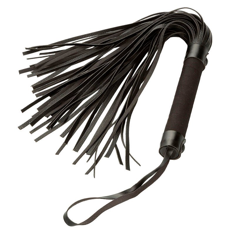 CALEXOTICS - NOCTURNAL FLOGGER LEATHER BLACK - Kink&Play