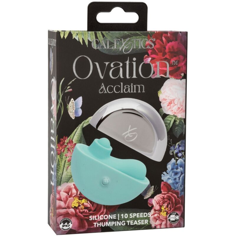 CALEXOTICS - OVATION ACCLAIM STIMULATOR AQUA GREEN - Kink&Play