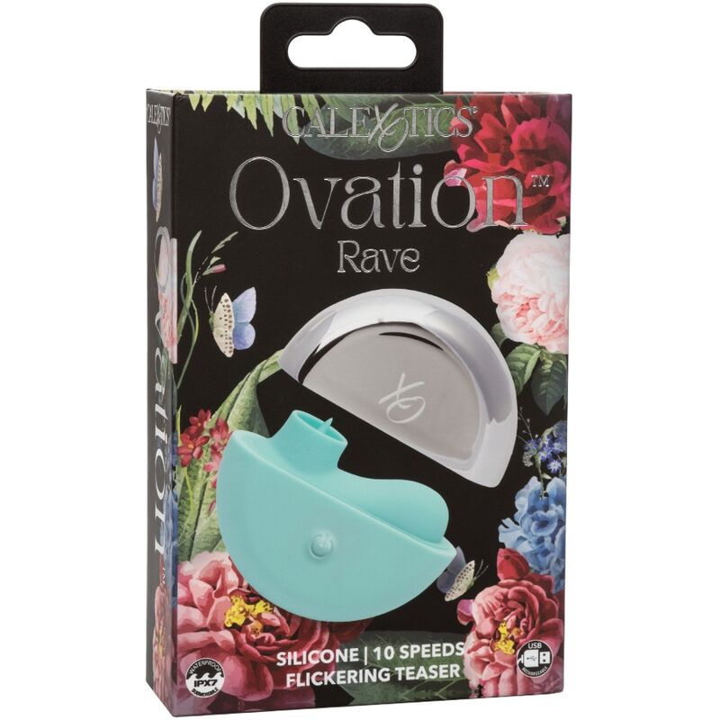 CALEXOTICS - OVATION RAVE STIMULATOR AQUA GREEN - Kink&Play