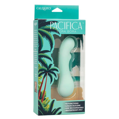 CALEXOTICS - PACIFICA BORA BORA ESTIMULATOR G SPOT 10 VIBRATIONS AQUA - Kink&Play