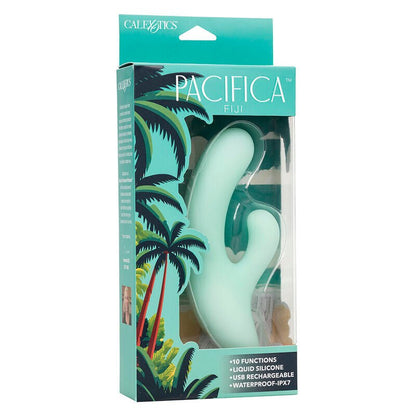 CALEXOTICS - PACIFICA FIJI VIBRATOR & ESTIMULATOR G SPOT 10 VIBRATIONS AQUA - Kink&Play