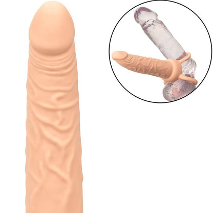 CALEXOTICS - PERFORMANCE MAXX RECHARGABLE DUAL PENETRATOR LIGHT SKIN - Kink&Play