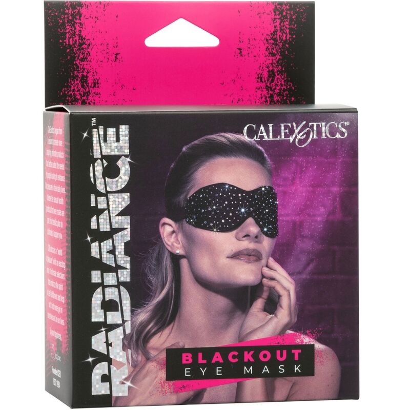 CALEXOTICS - RADIANCE BLACKOUT RHINE EYE MASK - Kink&Play