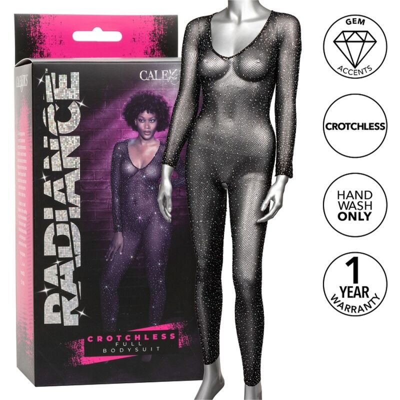 CALEXOTICS - RADIANCE CROTCHLESS FULL BODYSUIT RHINE - Kink&Play
