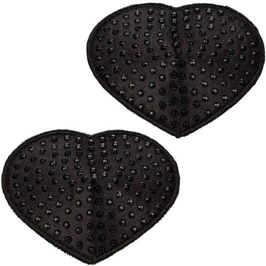 CALEXOTICS - RADIANCE HEART - SHAPED JEWEL NIPPLE SHIELDS - Kink&Play