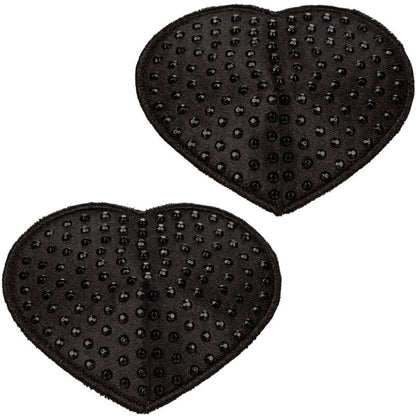 CALEXOTICS - RADIANCE HEART - SHAPED JEWEL NIPPLE SHIELDS - Kink&Play