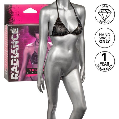 CALEXOTICS - RADIANCE TRIANGLE BIKINI TOP RHINE - Kink&Play
