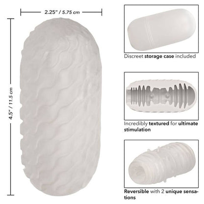 CALEXOTICS - REVERSIBLE RIBBED STROKER - Kink&Play