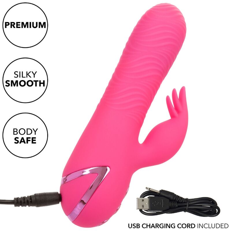 CALEXOTICS - SACRAMENTO SWEETIE VIBRATOR RABBIT PINK BY CALIFORNIA DREAMING - Kink&Play
