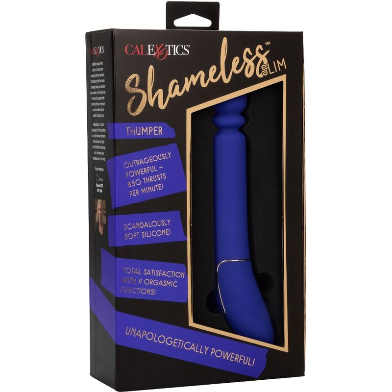 CALEXOTICS - SHAMELESS SLIM THUMPER - BLUE - Kink&Play