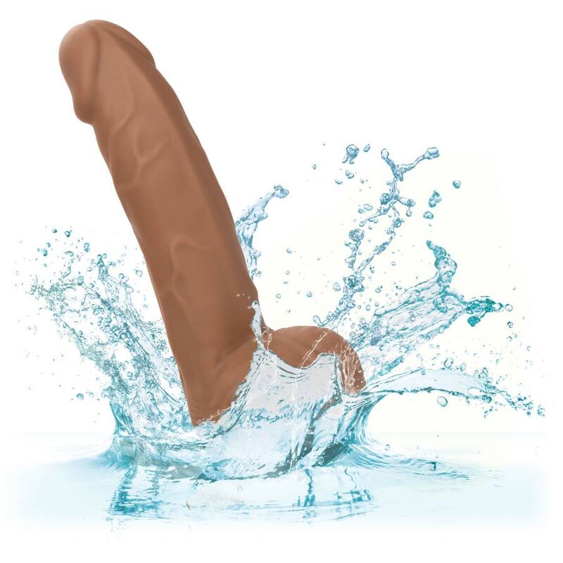 CALEXOTICS - SILICONE STUDS 15.24 CM BROWN - Kink&Play