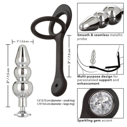CALEXOTICS - STAR FUCKER BEADED PLUG - Kink&Play