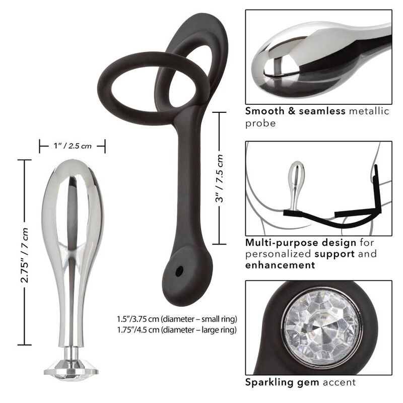CALEXOTICS - STAR FUCKER TEARDROP PLUG - Kink&Play