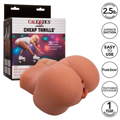 CALEXOTICS - THE ROLLER BABE DOUBLE REALISTIC MASTURBATOR FLESH - Kink&Play