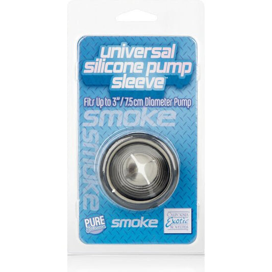 CALEXOTICS - UNIVERSAL SILICONE PUMP SLEEVE BLACK - Kink&Play
