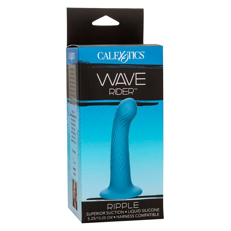 CALEXOTICS - WAVE RIDER RIPPLE ANAL PLUG BLUE - Kink&Play