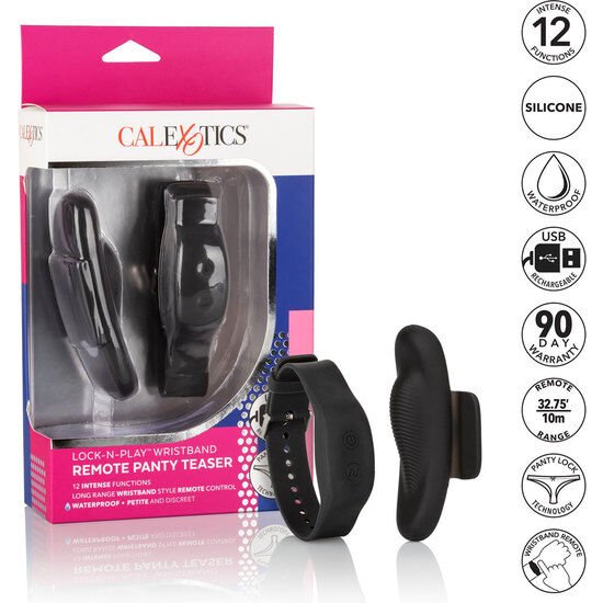 CALEXOTICS - WRISTBAND REMOTE PANTY TEASER - Kink&Play