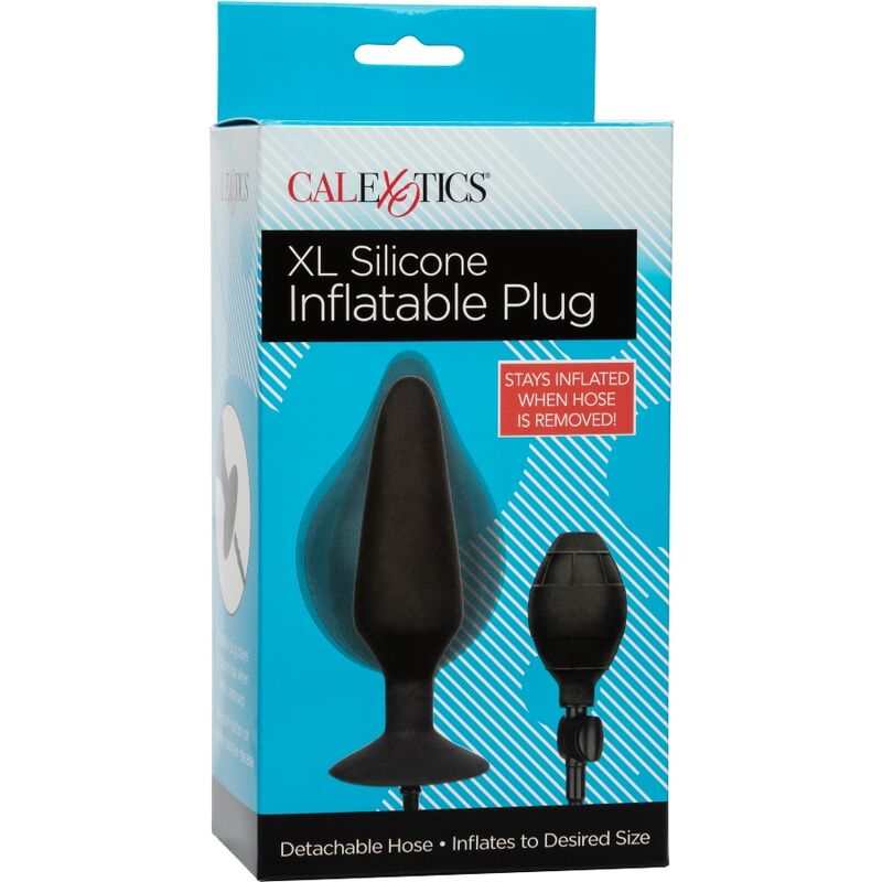 CALEXOTICS - XL SILICONE INFLATABLE PLUG - Kink&Play