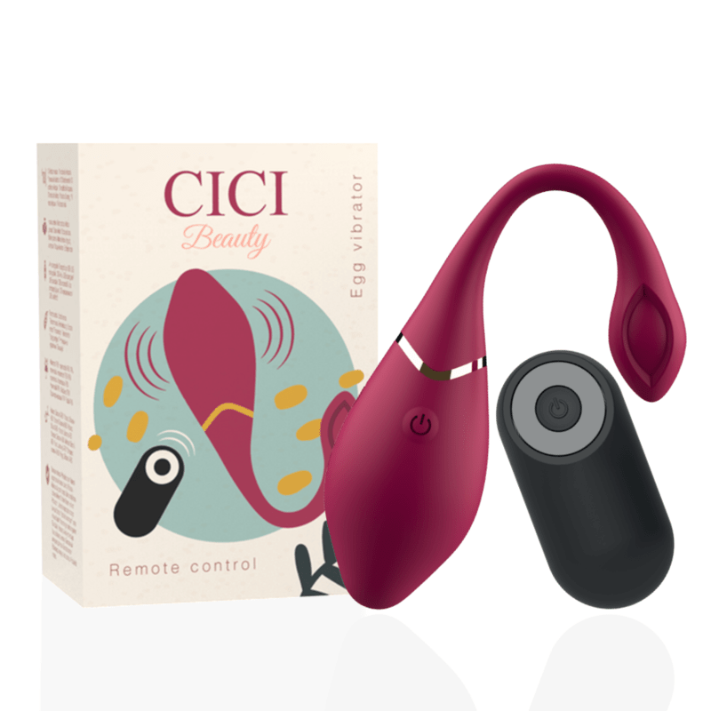 CICI BEAUTY - PREMIUM SILICONE EGG VIBRATOR REMOTE CONTROL - Kink&Play