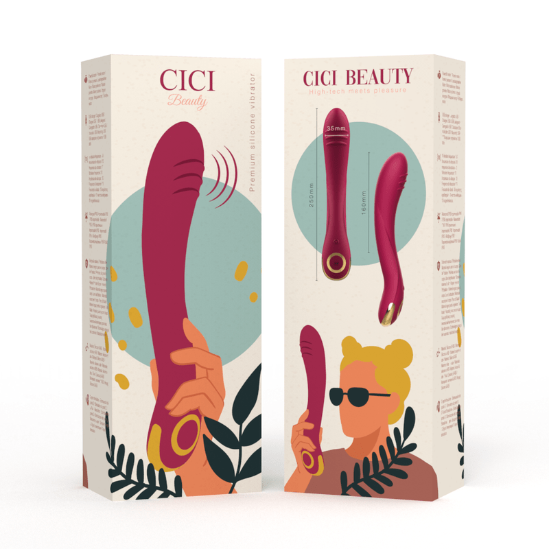 CICI BEAUTY - PREMIUM SILICONE G - SPOT VIBRATOR - Kink&Play